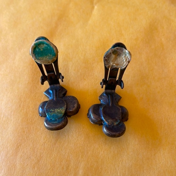 Stunning Sorrelli Vintage Clip On Earrings - Picture 6 of 10